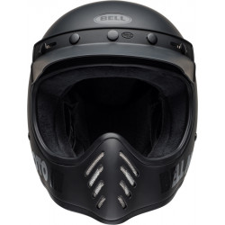 Casque BELL Moto-3 Classic - Blackout Mat/Brillant - Dr Rider