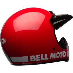 Casque BELL Moto-3 Classic - Rouge brillant - Dr Rider