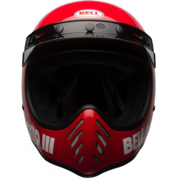Casque BELL Moto-3 Classic - Rouge brillant - Dr Rider