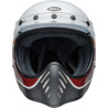 Casque BELL Moto-3 - RSD Saddleback Satin/Gloss White/Black - Dr Rider