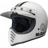 Casque BELL Moto-3 - Steve McQueen Gloss White/Black - Dr Rider