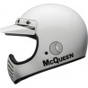 Casque BELL Moto-3 - Steve McQueen Gloss White/Black - Dr Rider
