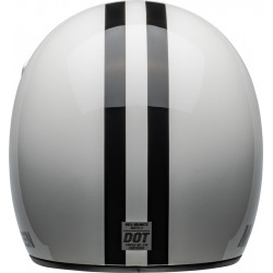 Casque BELL Moto-3 - Steve McQueen Gloss White/Black - Dr Rider