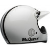 Casque BELL Moto-3 - Steve McQueen Gloss White/Black - Dr Rider