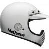 Casque BELL Moto-3 - Steve McQueen Gloss White/Black - Dr Rider