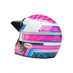 Casque BELL Moto-3 - Deathspray Gloss Pink Purple - Dr Rider