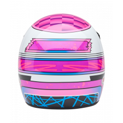 Casque BELL Moto-3 - Deathspray Gloss Pink Purple - Dr Rider