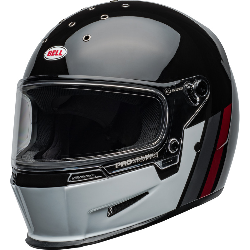Casque BELL Eliminator - GT Gloss Black/White - Dr Rider