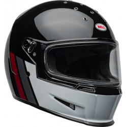 Casque BELL Eliminator - GT Gloss Black/White - Dr Rider
