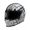 Casque BELL Eliminator Carbon - Deathspray Gloss Black/White/Black - Dr Rider