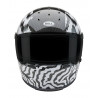 Casque BELL Eliminator Carbon - Deathspray Gloss Black/White/Black - Dr Rider
