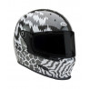 Casque BELL Eliminator Carbon - Deathspray Gloss Black/White/Black - Dr Rider