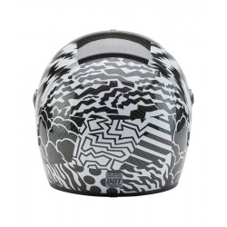 Casque BELL Eliminator Carbon - Deathspray Gloss Black/White/Black - Dr Rider