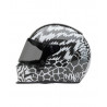 Casque BELL Eliminator Carbon - Deathspray Gloss Black/White/Black - Dr Rider