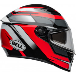 Casque BELL Lithium Mips - Podium Gloss Black/Red - Dr Rider