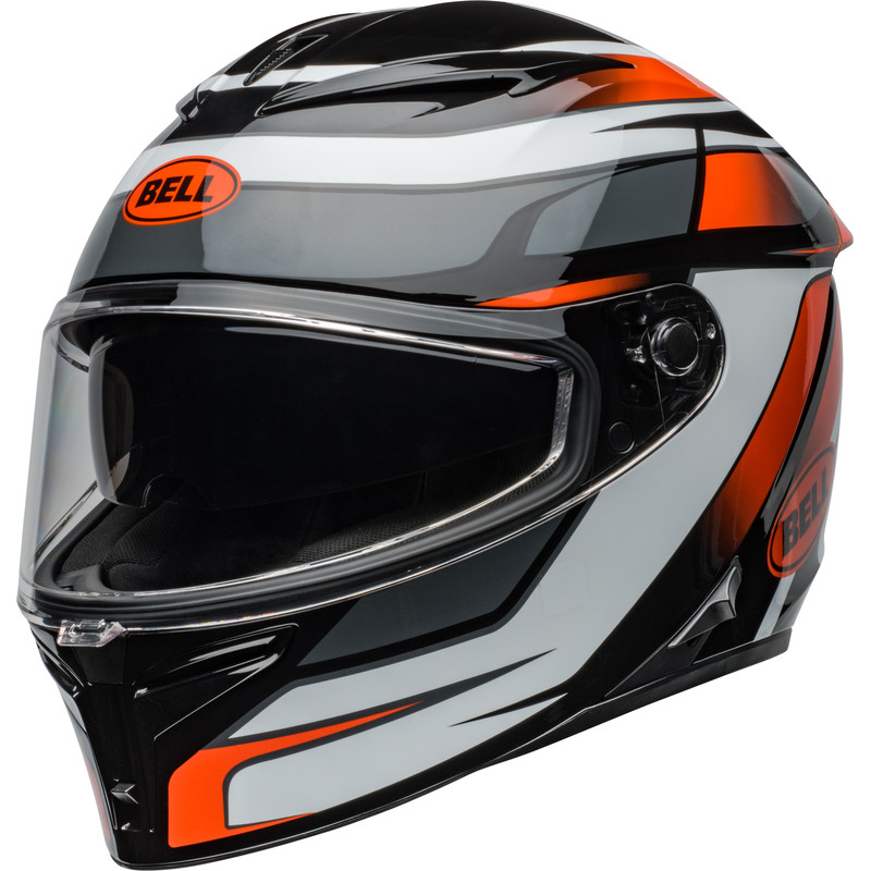 Casque BELL Lithium Mips - Podium Gloss Black/Orange - Dr Rider