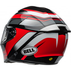 Casque BELL Lithium Mips - Podium Gloss Black/Red - Dr Rider