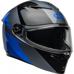 Casque BELL Lithium - Shear Gloss Gray/Blue - Dr Rider