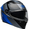 Casque BELL Lithium - Shear Gloss Gray/Blue - Dr Rider