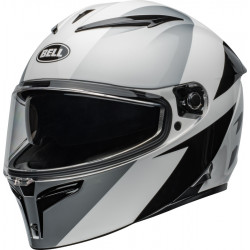 Casque BELL Lithium - Shear Gloss Silver/White - Dr Rider