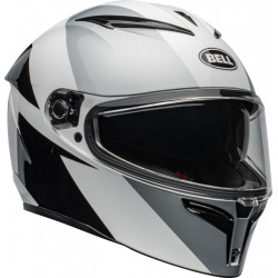 Casque BELL Lithium - Shear Gloss Silver/White - Dr Rider
