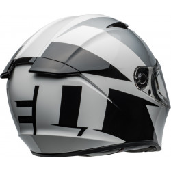 Casque BELL Lithium - Shear Gloss Silver/White - Dr Rider