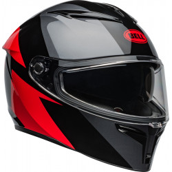 Casque BELL Lithium - Shear Gloss Metallic Gray/Red - Dr Rider