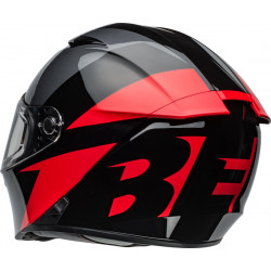 Casque BELL Lithium - Shear Gloss Metallic Gray/Red - Dr Rider
