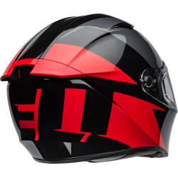 Casque BELL Lithium - Shear Gloss Metallic Gray/Red - Dr Rider
