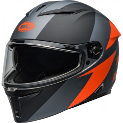 Casque BELL Lithium - Shear Matte Gray/Orange - Dr Rider