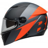 Casque BELL Lithium - Shear Matte Gray/Orange - Dr Rider