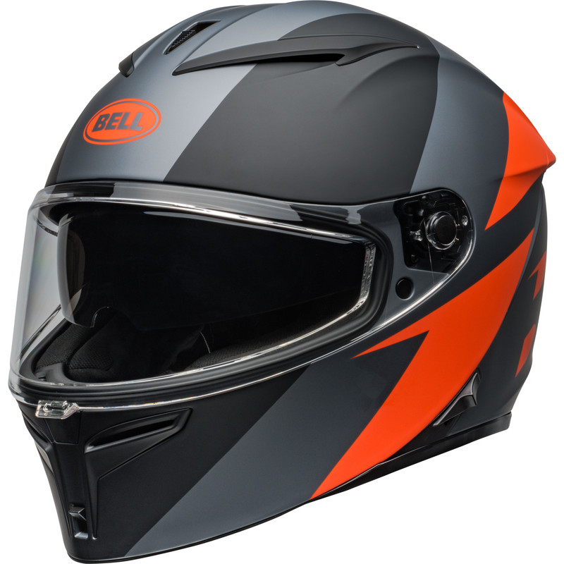 Casque BELL Lithium - Shear Matte Gray/Orange - Dr Rider