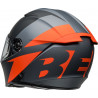Casque BELL Lithium - Shear Matte Gray/Orange - Dr Rider