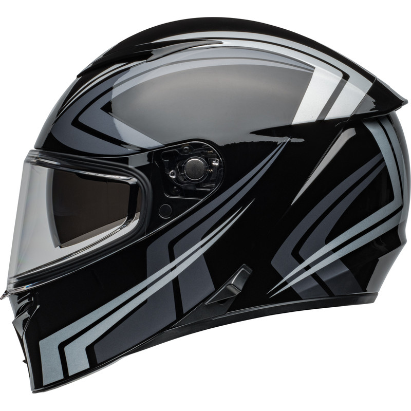 Casque BELL Lithium - Jetstream Gloss Black/Silver - Dr Rider