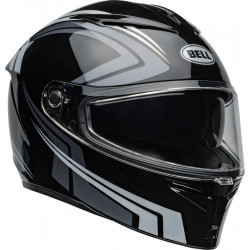 Casque BELL Lithium - Jetstream Gloss Black/Silver - Dr Rider