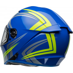 Casque BELL Lithium - Jetstream Gloss Blue/Retina - Dr Rider