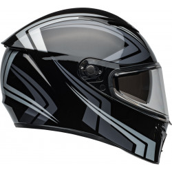 Casque BELL Lithium - Jetstream Gloss Black/Silver - Dr Rider