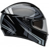 Casque BELL Lithium - Jetstream Gloss Black/Silver - Dr Rider