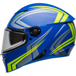 Casque BELL Lithium - Jetstream Gloss Blue/Retina - Dr Rider