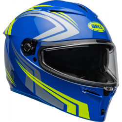 Casque BELL Lithium - Jetstream Gloss Blue/Retina - Dr Rider