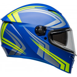 Casque BELL Lithium - Jetstream Gloss Blue/Retina - Dr Rider