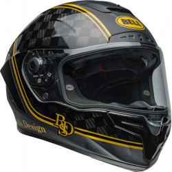 Casque BELL Race Star DLX Flex - RSD Player Matte/Gloss Black/Gold - Dr Rider