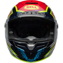 Casque BELL Race Star DLX Flex - Xenon Gloss Blue/Retina - Dr Rider