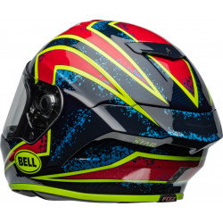 Casque BELL Race Star DLX Flex - Xenon Gloss Blue/Retina - Dr Rider
