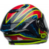 Casque BELL Race Star DLX Flex - Xenon Gloss Blue/Retina - Dr Rider