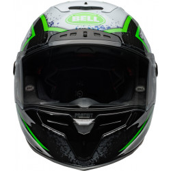 Casque BELL Race Star DLX Flex - Xenon Gloss Black/Kryptonite - Dr Rider