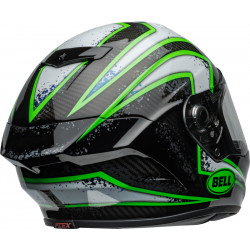Casque BELL Race Star DLX Flex - Xenon Gloss Black/Kryptonite - Dr Rider