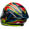 Casque BELL Race Star DLX Flex - Xenon Gloss Blue/Retina - Dr Rider