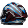 Casque BELL Race Star DLX Flex - Xenon Gloss Red/Silver - Dr Rider
