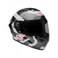 Casque BELL Race Star DLX - Hello Cousteau Equidae Matte Gloss Black/Gray - Dr Rider